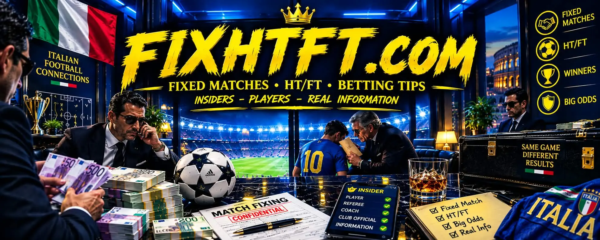 FIXHTFT - Analysed HT FT FIXED MATCHES